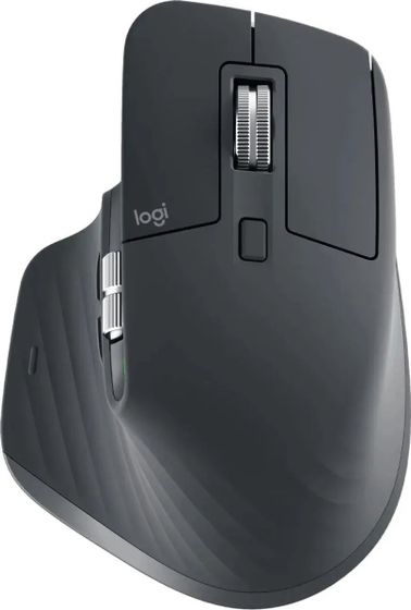 Мышь Logitech MX Master 3S графитовый оптическая беспров. (8000dpi) BT/Radio (910-006559)
