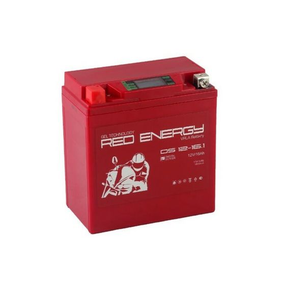 Аккумуляторная батарея Red Energy DS 12-16.1 (YTX16-BS, YB16B-A) 12 В, 16 Ач прямая (+ -)