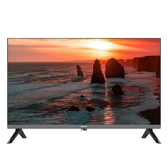 Телевизор LED 24&quot; Blackton Bt 24FS34B серый SmartTV безрамочный