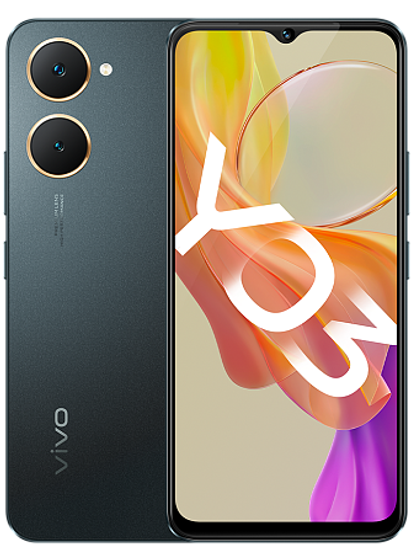 Смартфон Vivo Y03 4/128Gb черный (5666471)