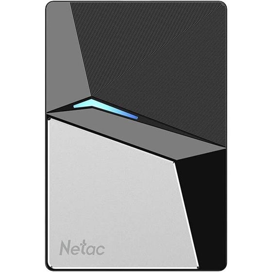 Накопитель SSD Netac USB-C 480GB NT01Z7S-480G-32BK Z7S 2.5&quot; черный