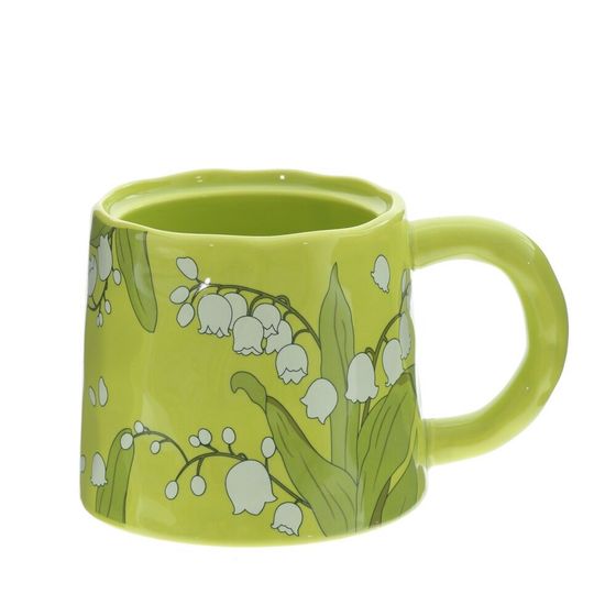 Кружка, L8,7 W8,7 H8,5 см, дизайн микс