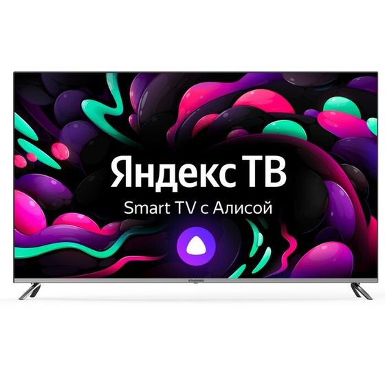 Телевизор Starwind SW-LED58UG401, 58&quot;, 3840x2160, DVB-T/T2/C/S2, HDMIx3, USBx2, Smart TV, черный