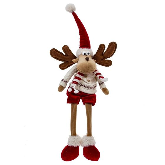 Игрушка набивная &quot;Олень&quot;, L20 W9,5 H42/15 см, 2в.