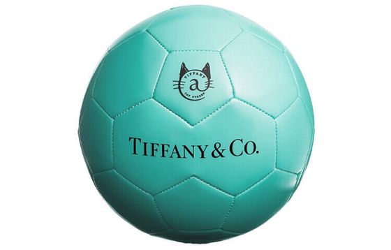 TIFFANY &amp; CO. Size 5 Ball Soccer PVC Machine Stitched Soccer Ball Men&#39;s Green