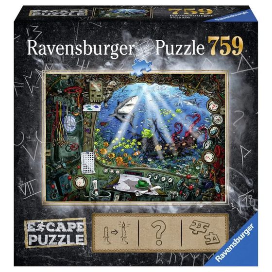 RAVENSBURGER Submarine Escape Room Puzzle 795 pieces