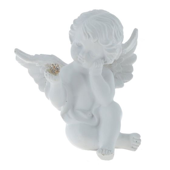 Фигурка декоративная &quot;Ангел&quot;, L11 W8,5 H12,5 см, 2в.