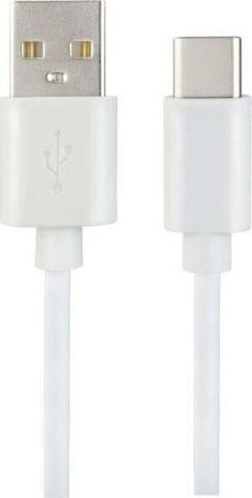 Кабель Perfeo USB 2.0 A(m) - Type-C(m) 1м белый (U4704)