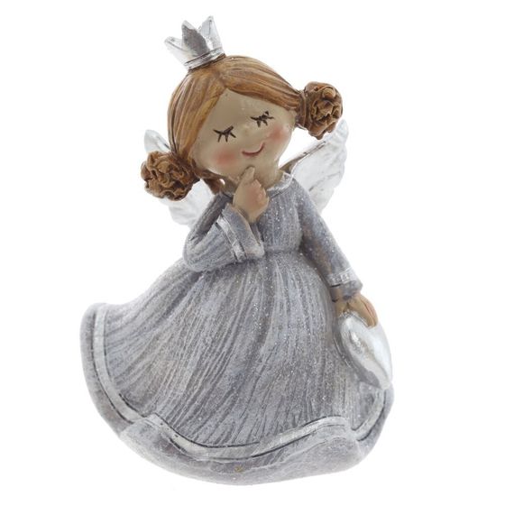 Фигурка декоративная &quot;Ангел&quot;, L5 W4 H7,5 см, 2в.