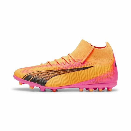 Футбольные бутсы для взрослых с чипами Puma Ultra Pro MG Sun Stream Orange
