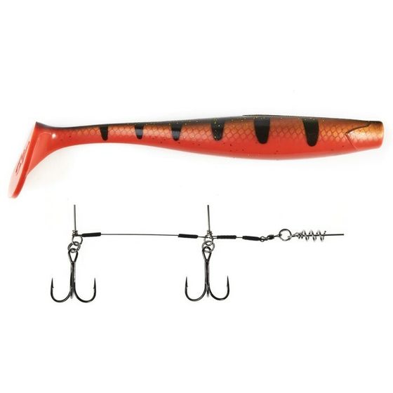 Виброхвосты LJ 3D BBS Series KUBIRA SWIM SHAD 9,0in (22,86)/PG22 1шт.+Stinger L