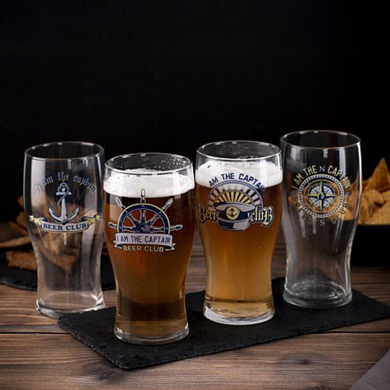 Стакан для пива ТЮЛИП Капитан 570мл
