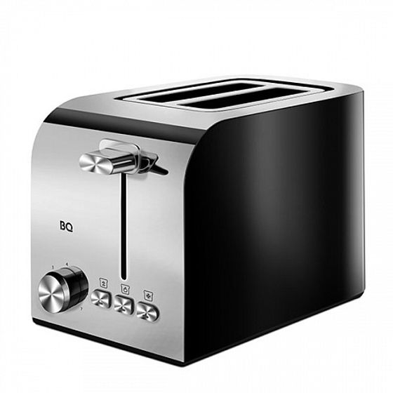 Тостер BQ T2000 Steel-Black 850Вт