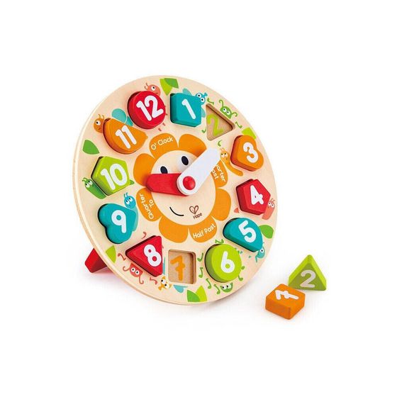 HAPE Puzzle Chunky Clock