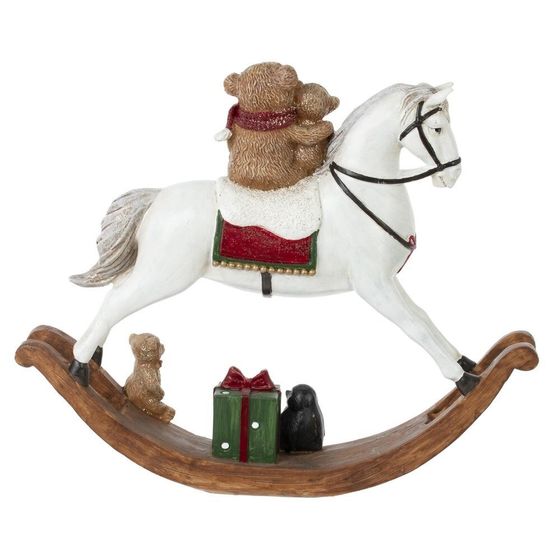 Фигурка декоративная &quot;Лошадка-качалка&quot;, L28 W6 H24 см