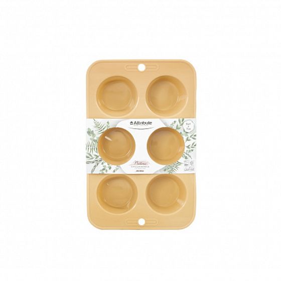 Форма для маффинов NATURA 6шт