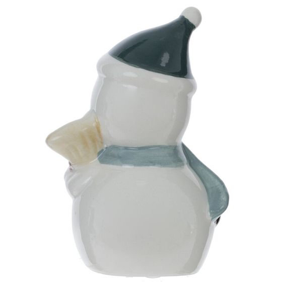 Фигурка декоративная &quot;Снеговик&quot; с подсветкой (LR44x2), L8 W6,5 H12 см