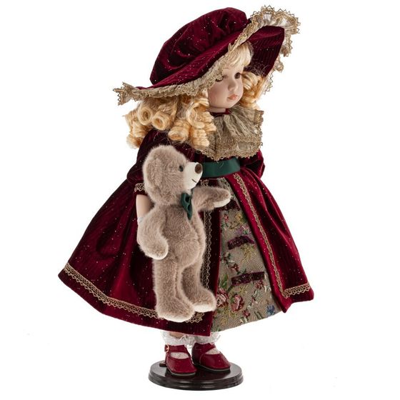 Кукла &quot;Алиса&quot;, L20 W20 H45 см