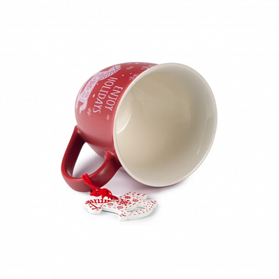 Кружка WINTER MUG 600мл с подвеской