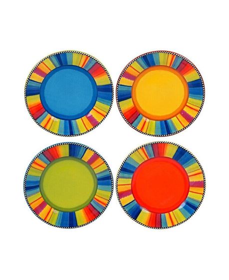 Sierra 4-Pc. Salad Plates asst.