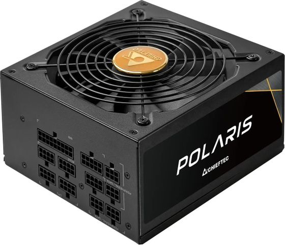 Блок питания 850W ATX Chiefitec Chieftec Polaris PPS-850FC (ATX 2.4, 850W, 80 PLUS GOLD, Active PFC, 140mm fan, Full Cable Management) Retail