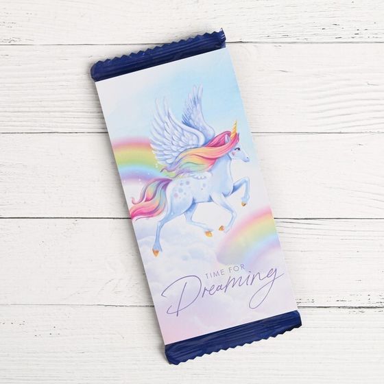 !НАБОР 2 ШТУКИ - Обёртка для шоколада Time for Dreaming, 8 × 15.5 см