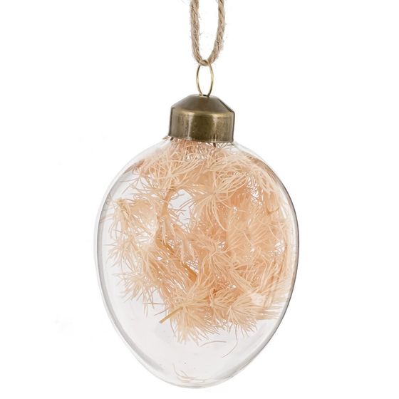 Набор из 6-ти изделий декоративных подвесных &quot;Яйцо пасхальное&quot; (6*8), L20 W20 H6,5 см