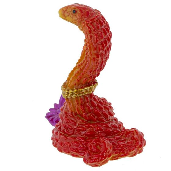 Фигурка декоративная &quot;Змейка&quot;, L5,5 W3,5 H6 см, 4в.