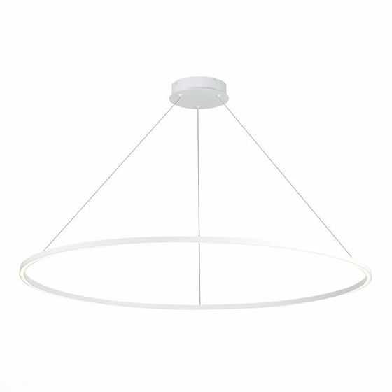 Cветильник подвесной SMART St Luce. ST605.503.72. 1х72 Вт, LED, 2800-6500K, 4680 Lm, 120х120 см, цвет белый