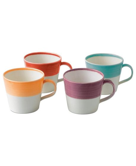 Dinnerware, Set of 4 1815 Bright Mugs