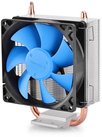 Кулер для процессора Deepcool ICE BLADE 100 PWM 1700 Soc-AM4/1151/1200/1700 4-pin 15-29dB Al+Cu 100W 309gr Ret