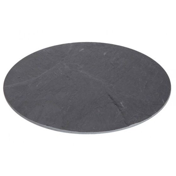 Slate round d30cm