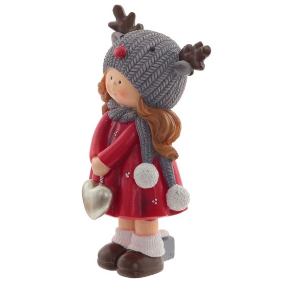 Фигурка декоративная &quot;Девочка&quot;, L6 W4,5 H11 см, 2в.