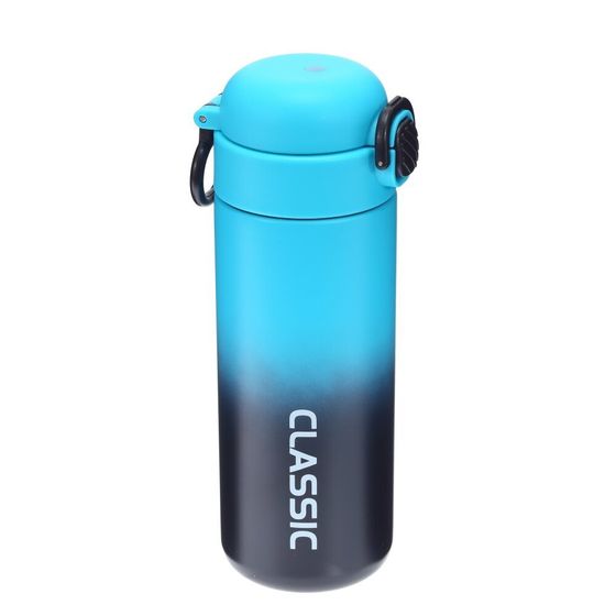 Термос, 500 мл, L7 W7 H21 см, дизайн микс