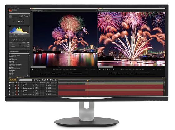 Монитор 32&quot; Philips 328P6AUBREB/00 Black с поворотом экрана (IPS, 2560x1440, 4 ms, 178°/178°, 450 cd/m, 50M:1, +HDMI2.0)