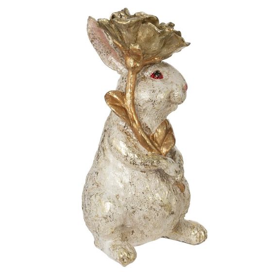 Фигурка декоративная &quot;Заяц&quot;, L7,5 W7,5 H14,5 см