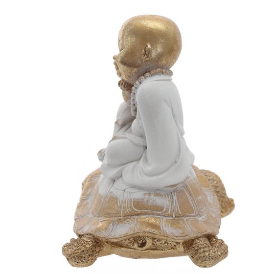 Фигурка декоративная &quot;Будда на черепахе&quot;, L16 W11,5 H16 см