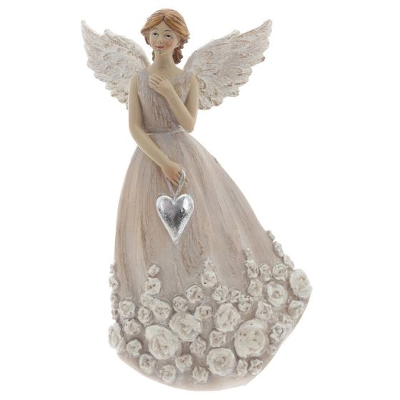 Фигурка декоративная &quot;Ангел&quot;, L10 W6,5 H17 см, 2в.