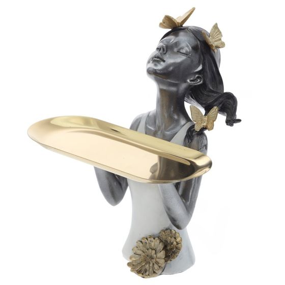 Фигурка декоративная &quot;Девочка&quot;, L22,5 W20 H28,5 см