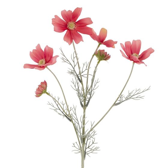 Цветок искусственный "Космея", L18 W16 H60 см