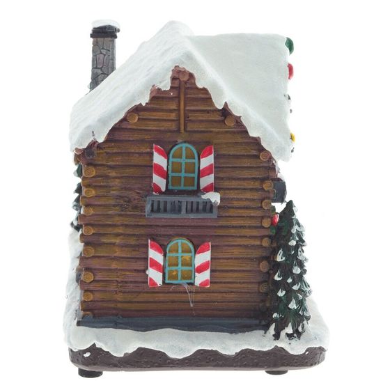 Фигурка декоративная &quot;Рождество&quot; (4 мелодии, подсвет, движ, 3xAA н/п, +USB), L23 W16,5 H21 см