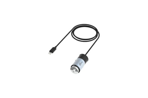 Автомобильное З/У Ritmix RM-5240AP GUNSHELL 3.1А USB Type-A черный/серый