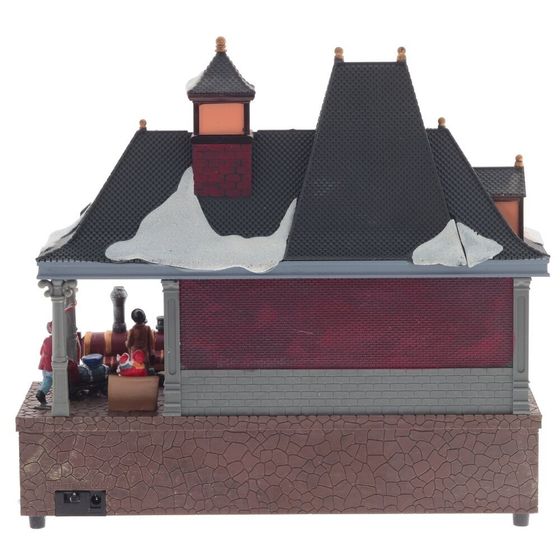 Фигурка декоративная &quot;Рождество&quot; (4 мелодии, подсвет, движ, 3xAA н/п, +USB), L32 W15,5 H28 см