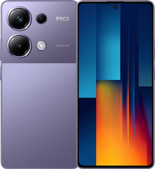 Смартфон Xiaomi Poco M6 Pro 8/256Gb фиолетовый (MZB0G36RU) (53164)