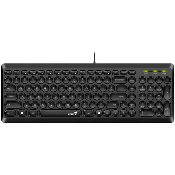 Клавиатура Genius SlimStar Q200 черный (31310020402)
