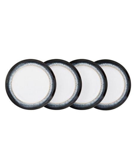 Halo Set of 4 Wide Rimmed Dinner Plates