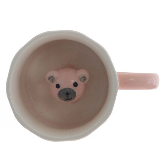 Кружка с блюдцем, 250 мл, L14 W14 H9 см, дизайн микс