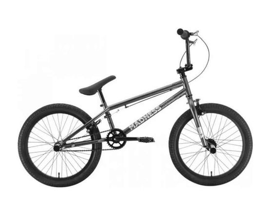 Велосипед Stark Madness BMX 1 20&quot; рама 9&quot; темно-серый/серебристый (HQ-0014400)