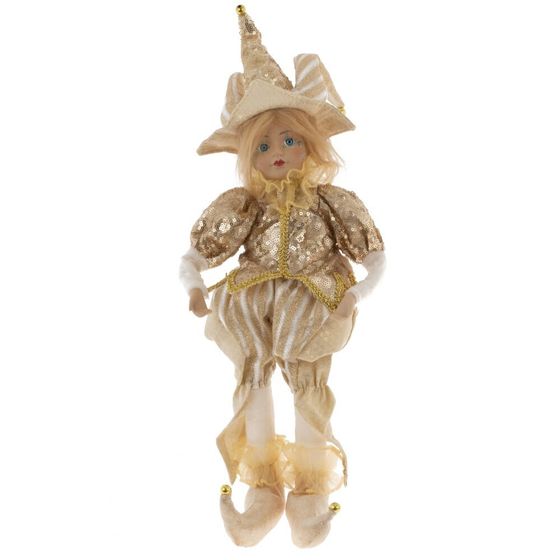 Игрушка набивная &quot;Клоун&quot; (муз, движ), L16 W14 H50/26 см