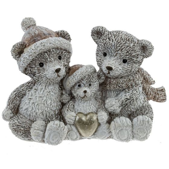 Фигурка декоративная &quot;Мишки&quot;, L10,5 W5 H6,5 см
